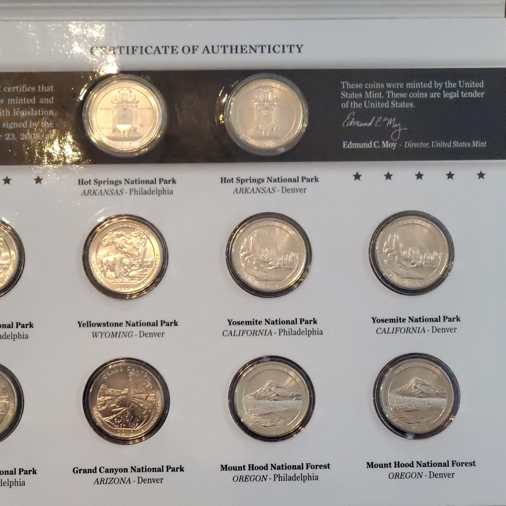 National Park Coin Collection